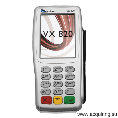 Банковский платежный терминал - пин пад Verifone VX820 под проект Прими Карту в Твери