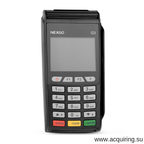 Мобильный POS-терминал Nexgo G3 (GPRS - SIM-карта), комплект БИН-GO в Твери