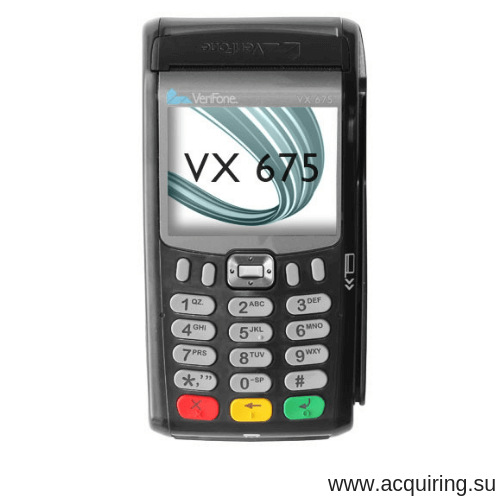 POS-терминал Verifone VX675 (GPRS - SIM карта), комплект Прими Карту в Твери
